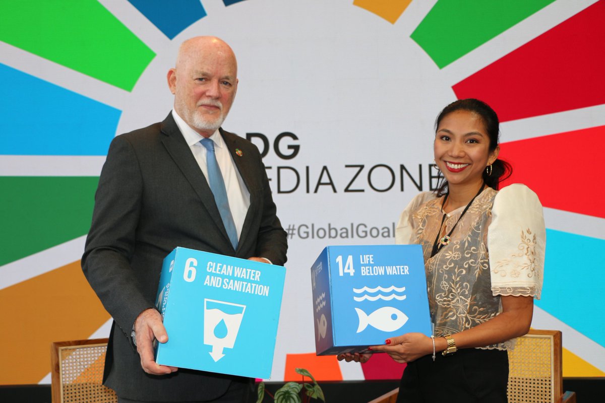 The #HighSeasTreaty adopted by all UN Member States “adds a whole new dimension of good governance to the ocean,” says Special Envoy for the Ocean @ThomsonFiji. “This is multilateralism working” in the follow-up to the UN Ocean Conference.

📺: bit.ly/sdgmediazoneoc… #SDGLive