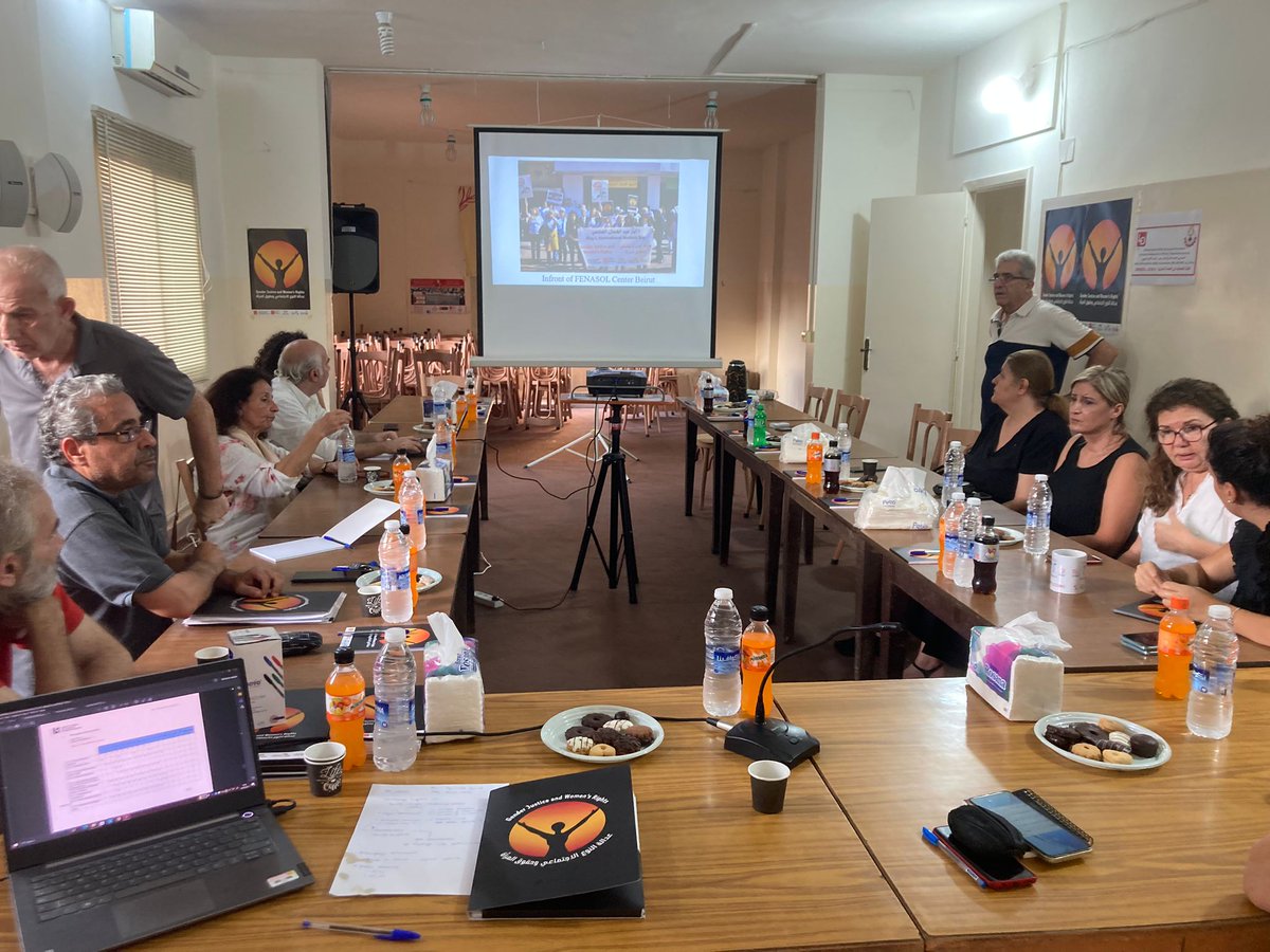 PauiSolidaritat's tweet image. Companys i companyes al #Líban enregistrant un documental sobre la #Kafala que esclavitza #dones i nenes sense cap mena d'escrúpol i sobre la lluita del sindicat amic @fenasolebanon per eradicar aquest sistema

Al desembre📅el tindrem enllestit 
Hi esteu tots i totes convidades❗️