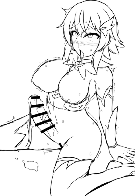 ちんぽ生やされた女の子のこういう表情描くの好き 