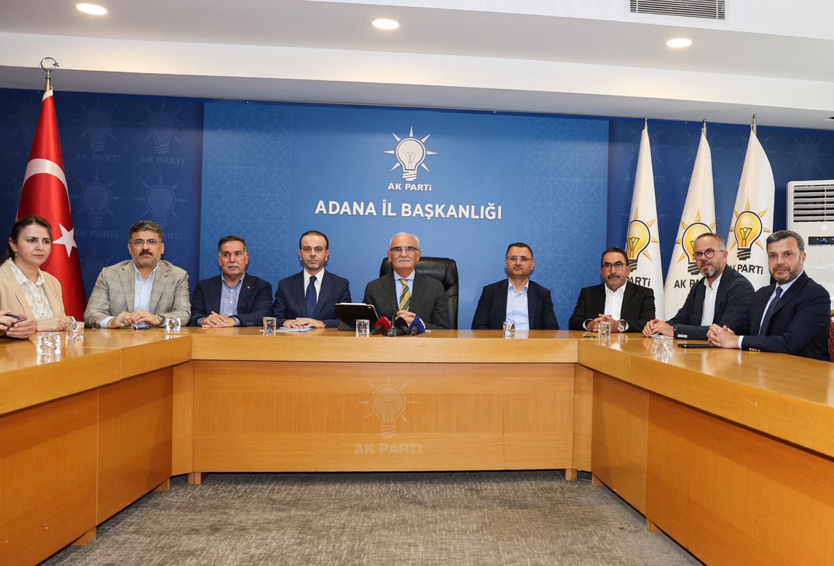 AK Parti Genel Merkez Yerel Yönetimler Başkanımız Yusuf Ziya Yılmaz ile AK Parti Adana İl Başkanlığına ziyarette bulunduk. Hedeflerimizle ve projelerimizle çalışmalarımıza devam ediyoruz. 🙋‍♂️