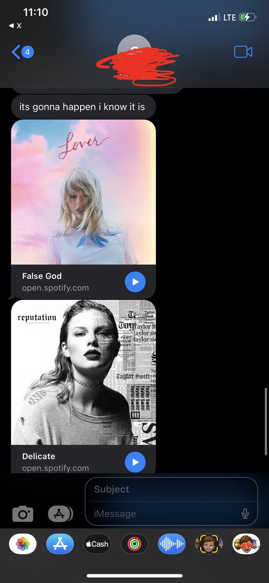 I know this is a stretch but can someone link me to <a href="/taylorswift13/">Taylor Swift</a>  and let her know I have a Super fan? Like a client who I am working in studio saw her when she was young. Even if it’s just a simple reply or Dm or email would really brighten her day ✨🙏🏿 anyone ?’