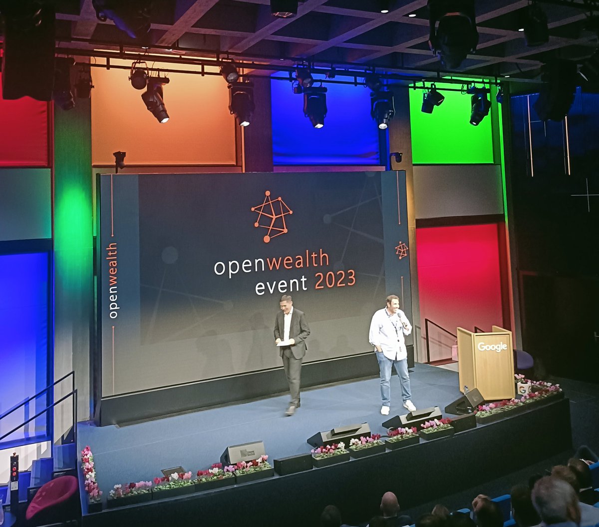 schoenpa's tweet photo. Always amazed to see the @OpenWealthAPI community coming together at @roitavor's HQ at google Zürich talking about the latest and greatest of driving #openwealth standards out of Switzerland into global business! Thanks for the invitation @salioth and team! #ecosystem #community https://t.co/fLZmviIlyn