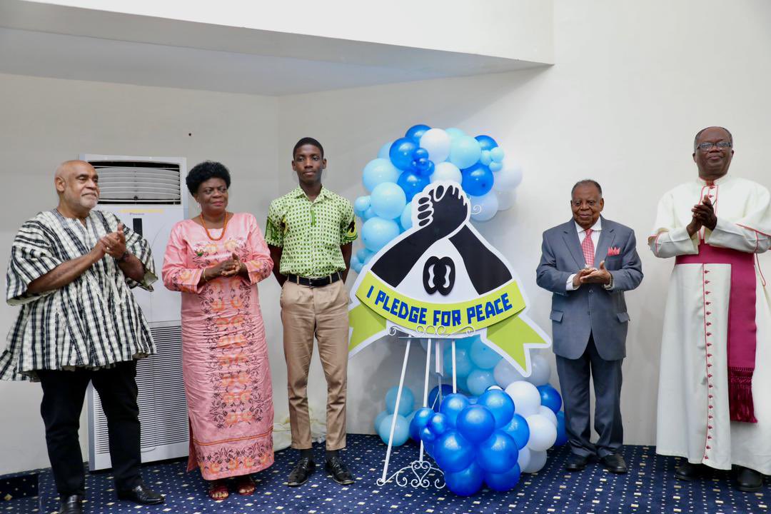 UNDPGhana's tweet photo. There can be no sustainable peace where injustice and inequalities exist.
To mark this year’s #InternationalPeaceDay, we join @UNinGhana & stakeholders 2 launch the #IPledge4Peacegh campaign to continue to build and sustain peace for a prosperous future for all. https://t.co/YwfCkzozpm
