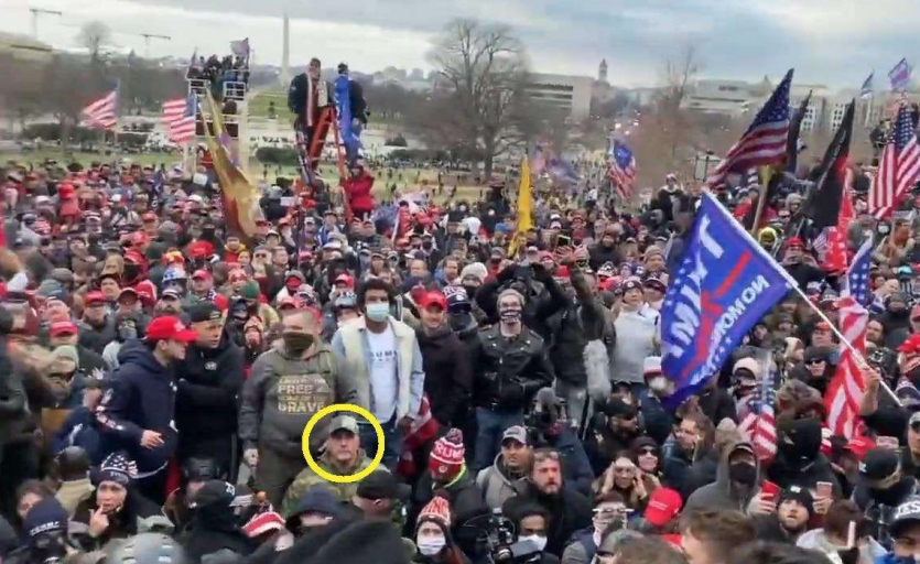 ryanjreilly's tweet photo. Michael Bradley, aka #CommanderCamo, arrested: https://t.co/qfmpBWGny9