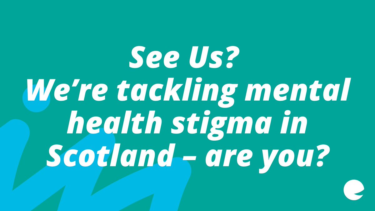 We’re standing up against mental health stigma along with our friends @seemescotland – and we want you to join us. Show your support, and get tools to help you take action, at seemescotland.org/SeeUs #SeeMeSeeUs