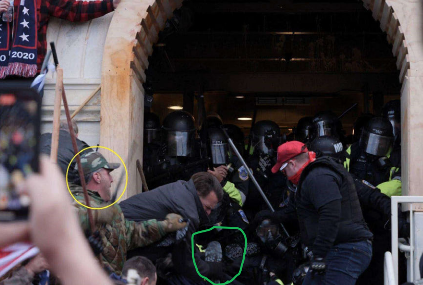 ryanjreilly's tweet photo. Michael Bradley, aka #CommanderCamo, arrested: https://t.co/qfmpBWGny9