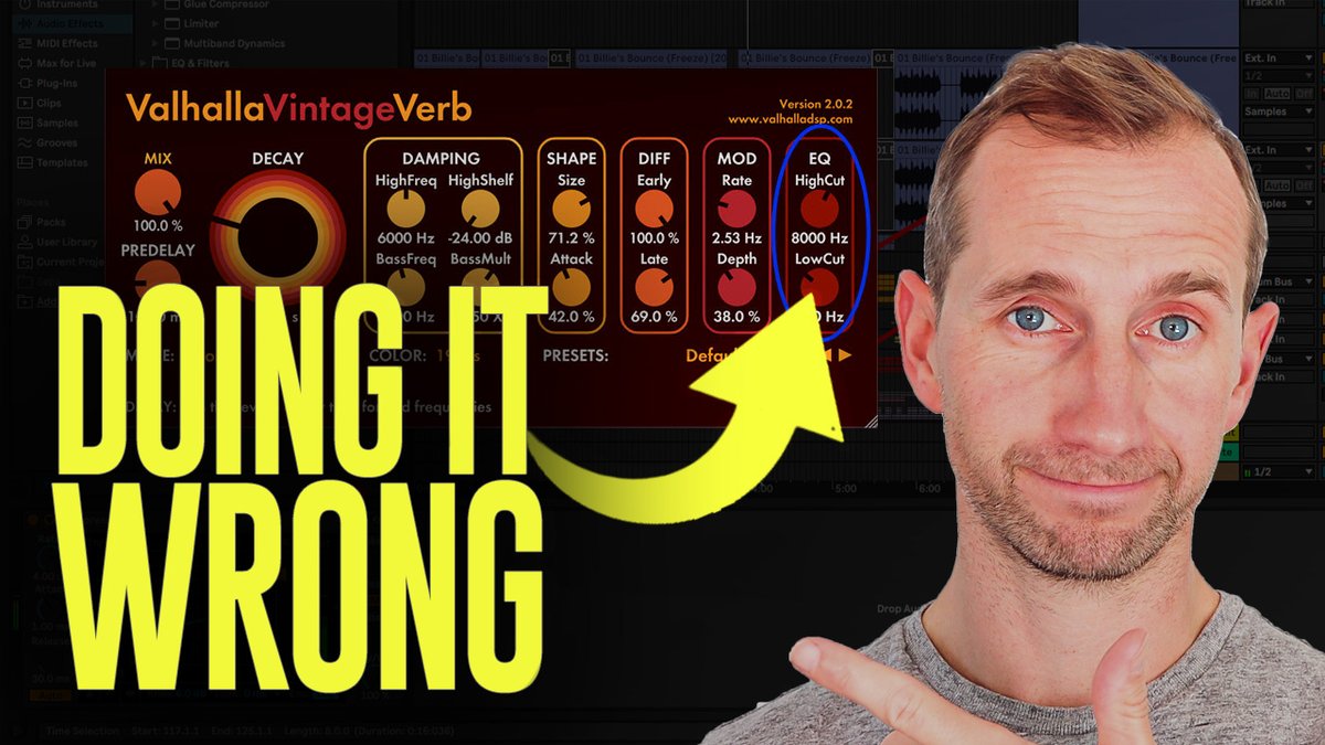 Should You Put Reverb on Bass? Let's debunk the most common reverb myths most music producers still believe in #ableton #abletonlive #musicproduction #edmproduction #musicproducer #producerlife #beatmaker #edmfamily youtube.com/watch?v=SAjuVa…