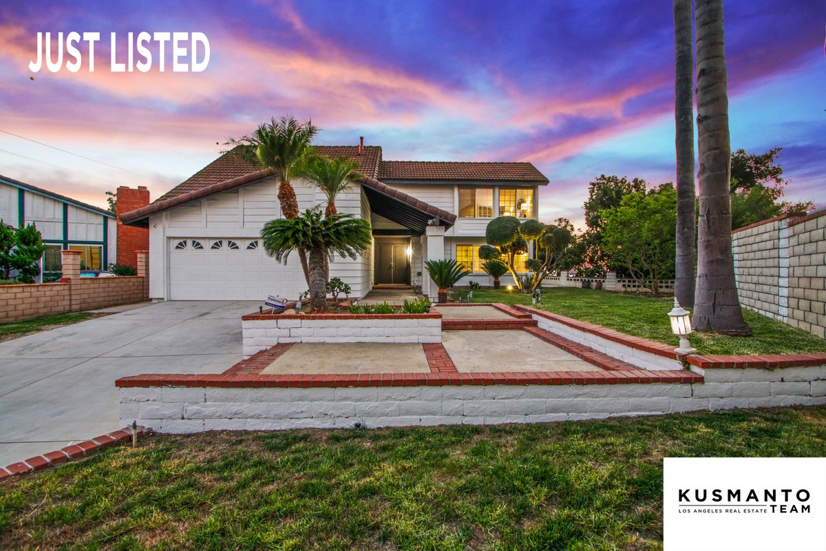 KusmantoTeam's tweet photo. 📷JUST LISTED !!!📷Listed $1,198,000 at 3445 Casco Court, Hacienda Heights, CA 91745 - 4 Beds - 3 Baths - Sqft 2,213 | Lotsize - 26,800

https://t.co/Bcbl5cnfmH https://t.co/lHoXQT2sWn