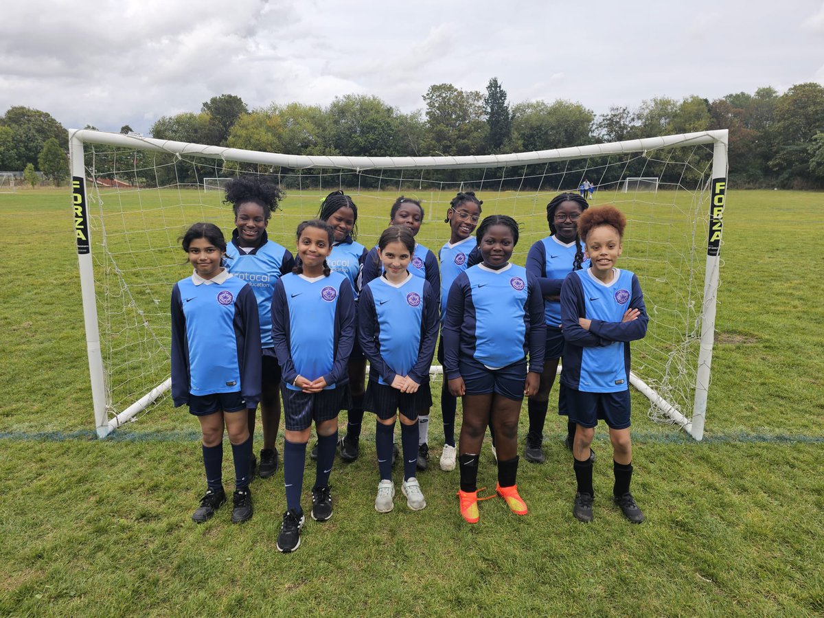Our Year 5 &amp; 6 girls’ football team participated in a tournament with 10 other schools today.

They were really competitive. Well done 👏🏾 👏🏼