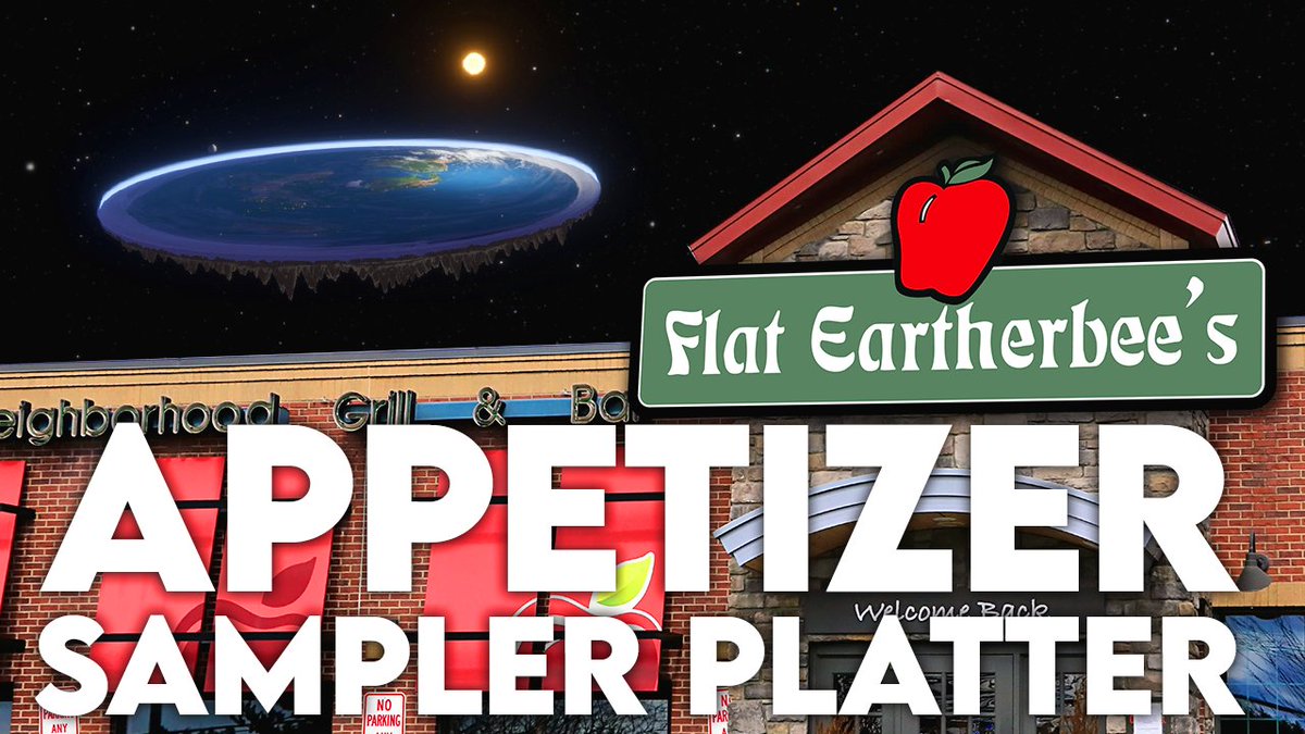 pugweenee's tweet photo. New video is out! This one is about... Flat Earth stuff? I treated myself to a flat earth appetizer sampler platter, and checked out some flat earth related content to see what it was all about. Please check out the video if you can, I am very proud of this one! (link below) https://t.co/rmEsPfEmRe