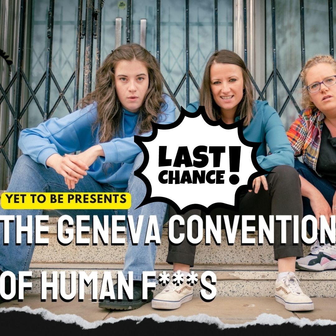 YetToBeUK's tweet image. 🎭 TONIGHT's your LAST CHANCE to catch Geneva at @WardrobeTheatre! An awesome crowd last night, thanks to all who stayed for lively post-show debates! 🗣️ Don't miss our final show - grab your tix now for polar bears, flights &amp;amp; a grand European tour! 🌍

Join us for closing night!