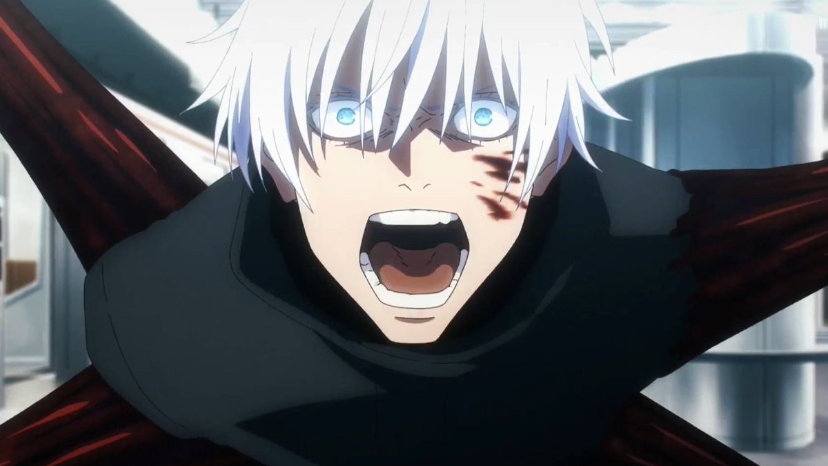 dailygojou's tweet photo. MY SIX EYES TELL ME YOU'RE GETO SUGURU...BUT MY SOUL KNOWS OTHERWISE!! https://t.co/s8aGcIL8qF