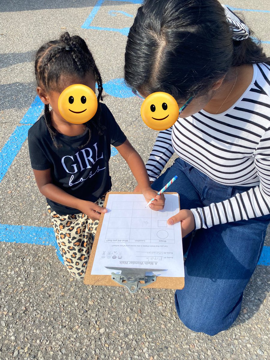 msbowyer1's tweet photo. Searching for math shapes around the yard with our buddies today! https://t.co/kfgK31uJNM