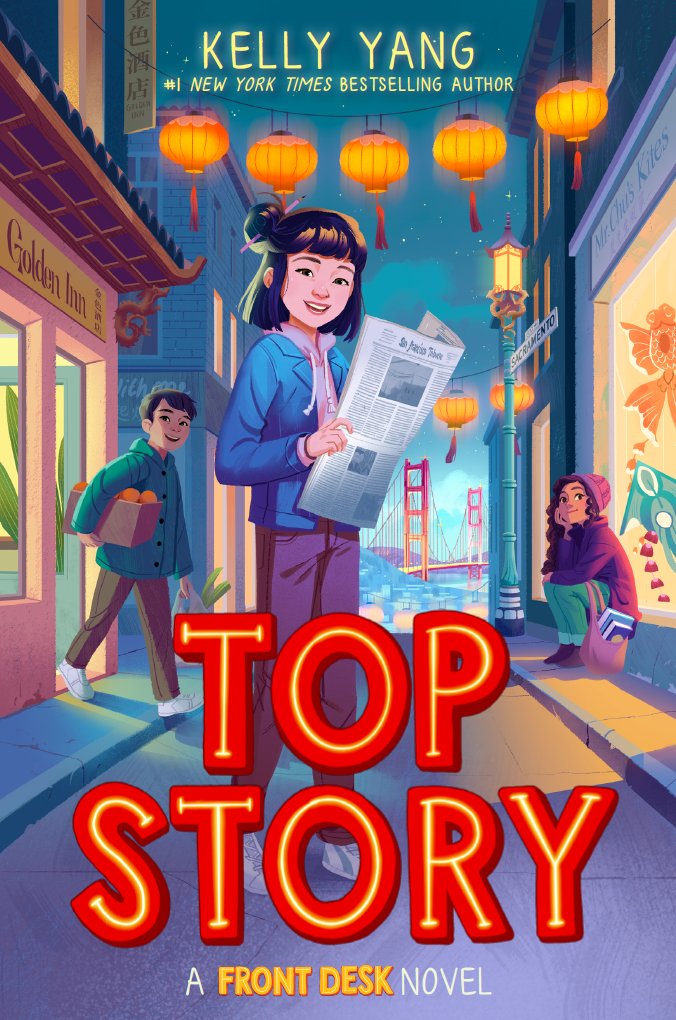 NatalieIAguirre's tweet photo. Boosting! I'm a huge fan of @kellyyanghk, and loved Top Story. Mia is my hero, and I can't wait to read about her next adventure. Kelly is an amazing writer and has led an amazing life. #kidlit #mglit #teachers #twitterlibrary https://t.co/mYWSRcKveT