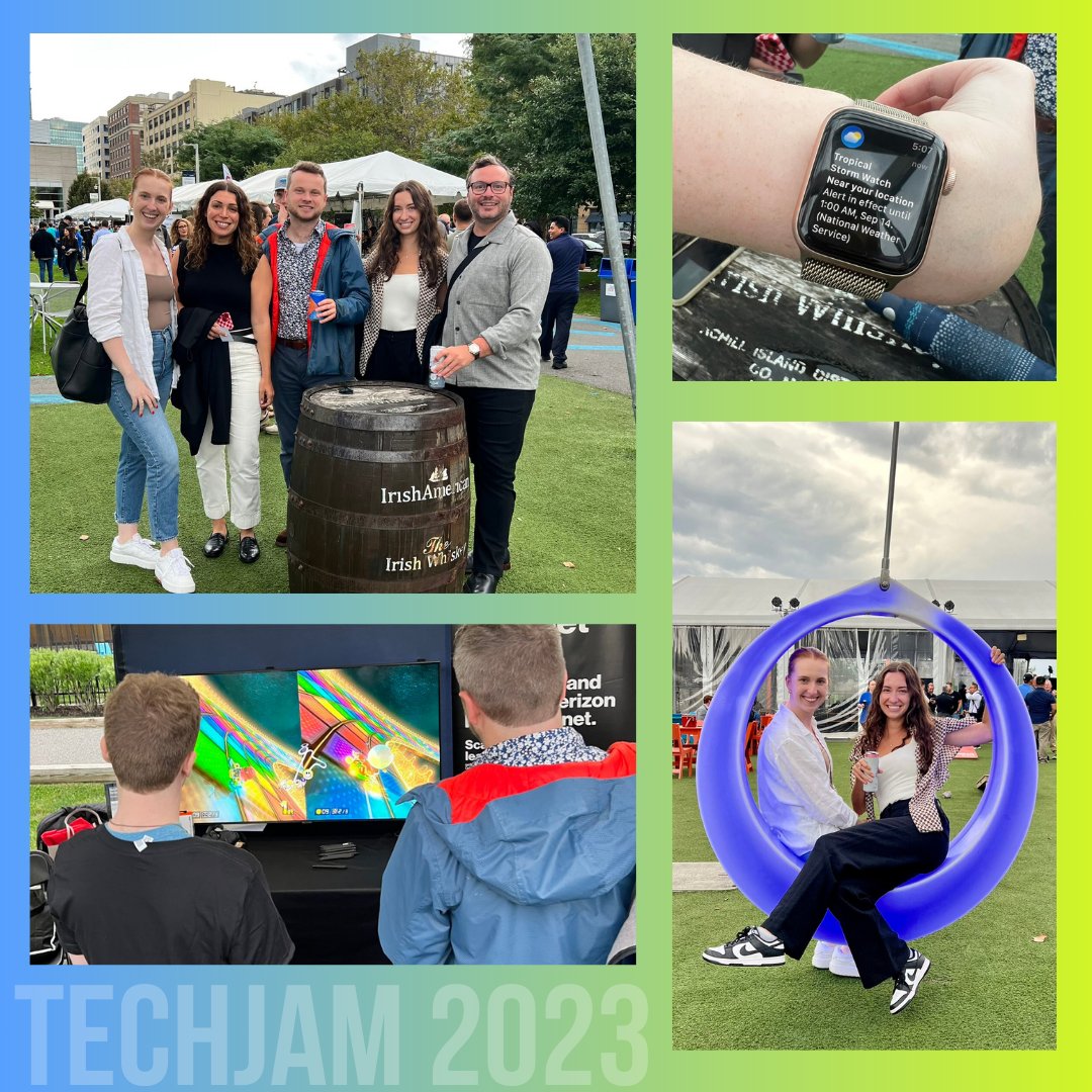 From tropical storm warnings to Mario Kart competitions, <a href="/BostonTechJam/">Boston TechJam</a> was an event to remember. ☔️🎮

Take a look at our teamies having a ball at the hottest event in the Massachusetts technology community.