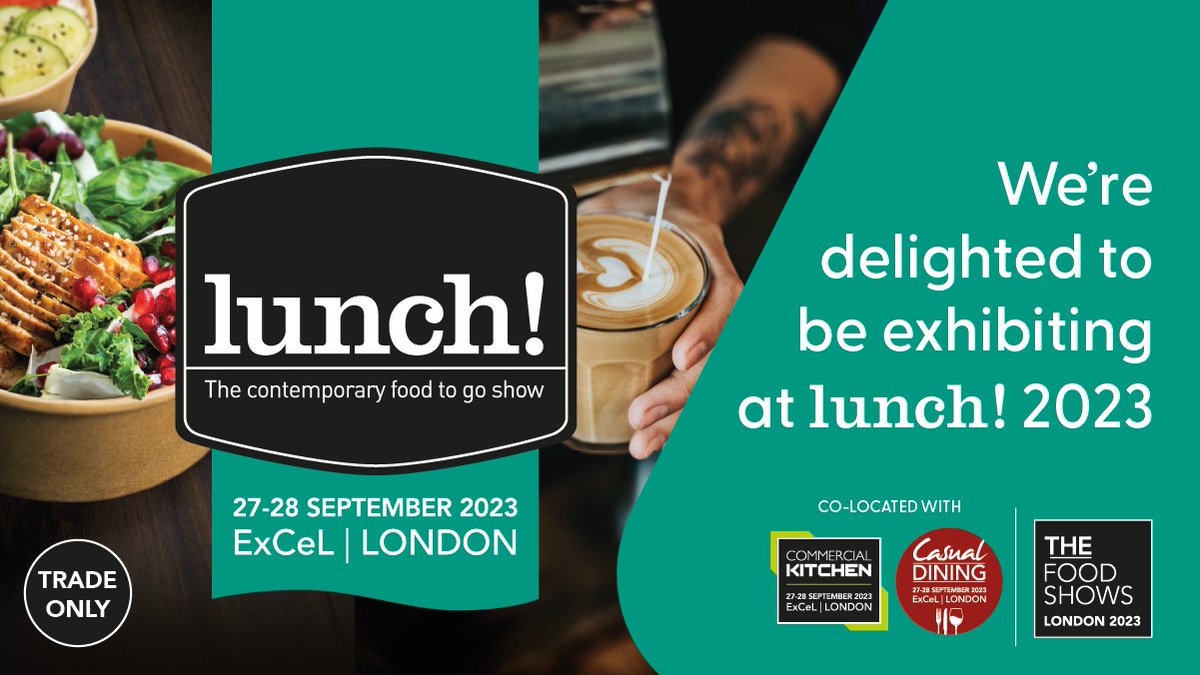 📢 SV365 Technologies is all set for the 'lunch!' event on September 27-28, 2023, at stand L174, Excel Center, London. Dive into the world of food-to-go innovation with us. 📩 DM us to organize a meeting or email walter@sv365tech.com. #lunchEvent #FoodTech #Innovation
