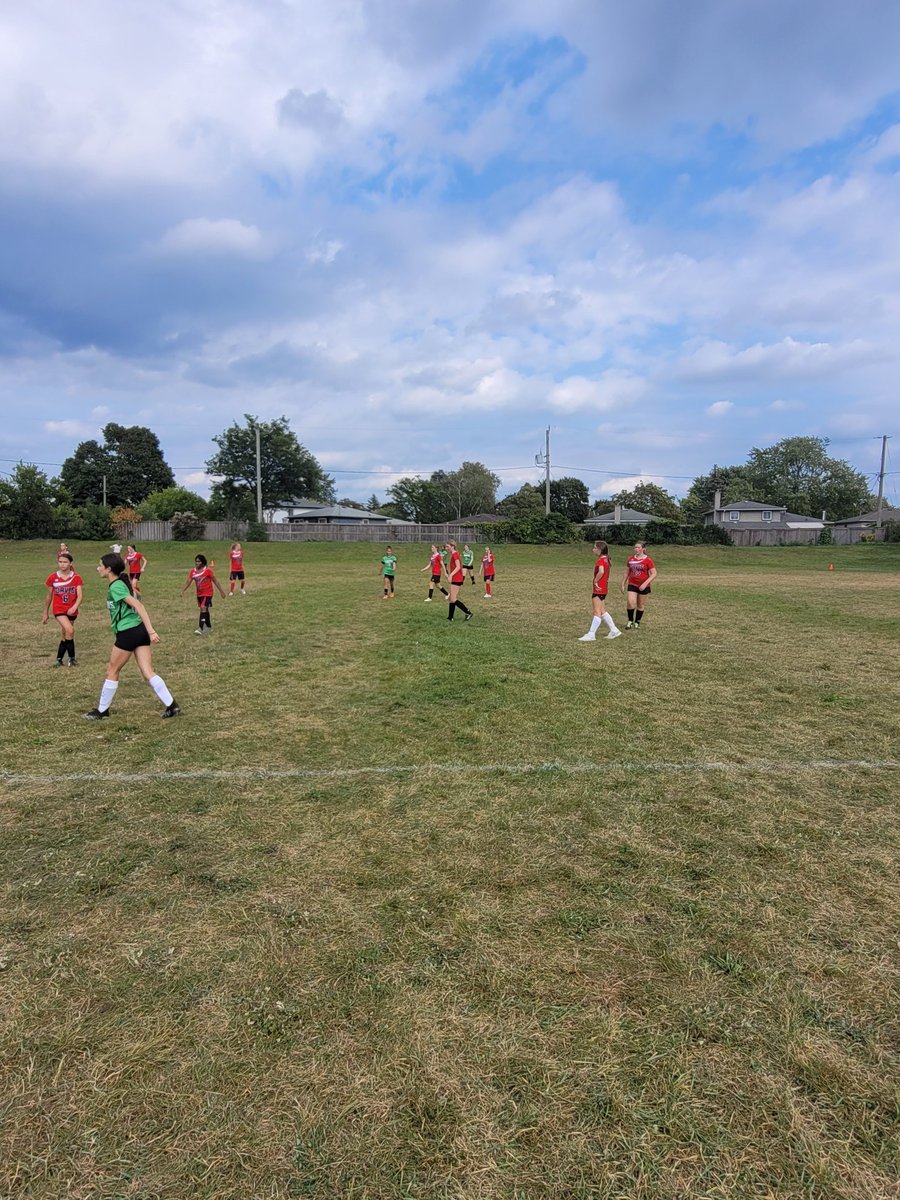 Another great day at William G. Davis. Toonies for Terry fundraiser, circle talks with grade 8 classes and girls and boys soccer games. GO RAZORBACKS!!