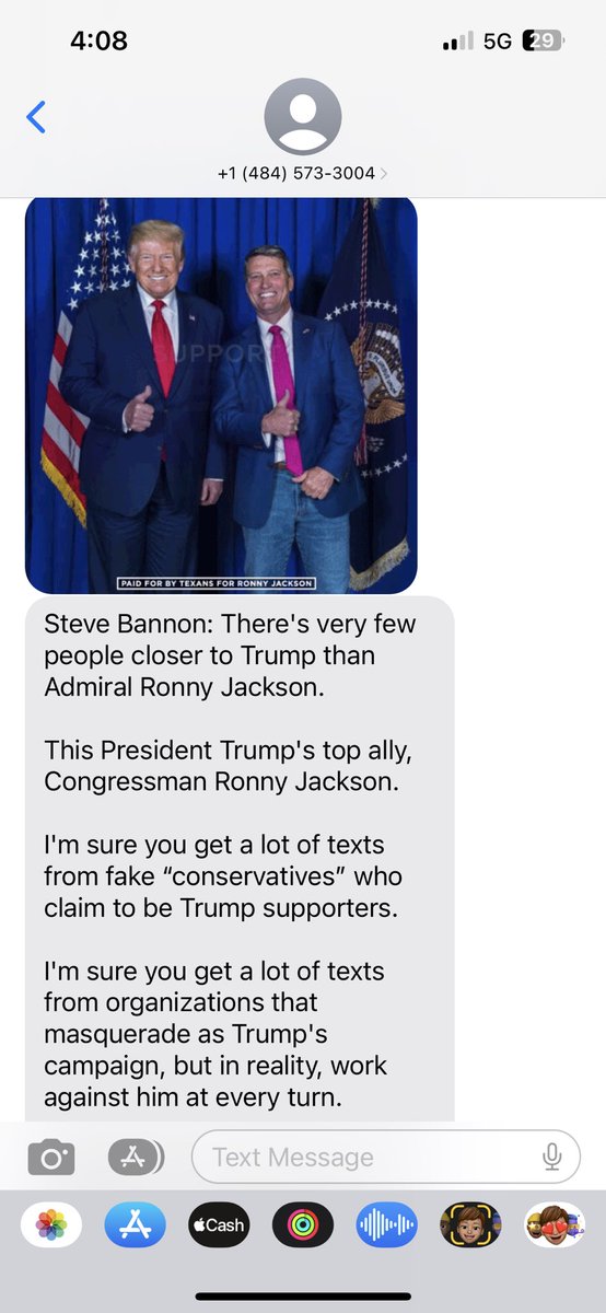 mikayla_mack's tweet photo. Some ultra-Republican organization has my phone number so I’m constantly getting texts from right-wing politicians or candidates and there’s no way to stop it. Here are just a few examples: https://t.co/XkxeAm3J9t