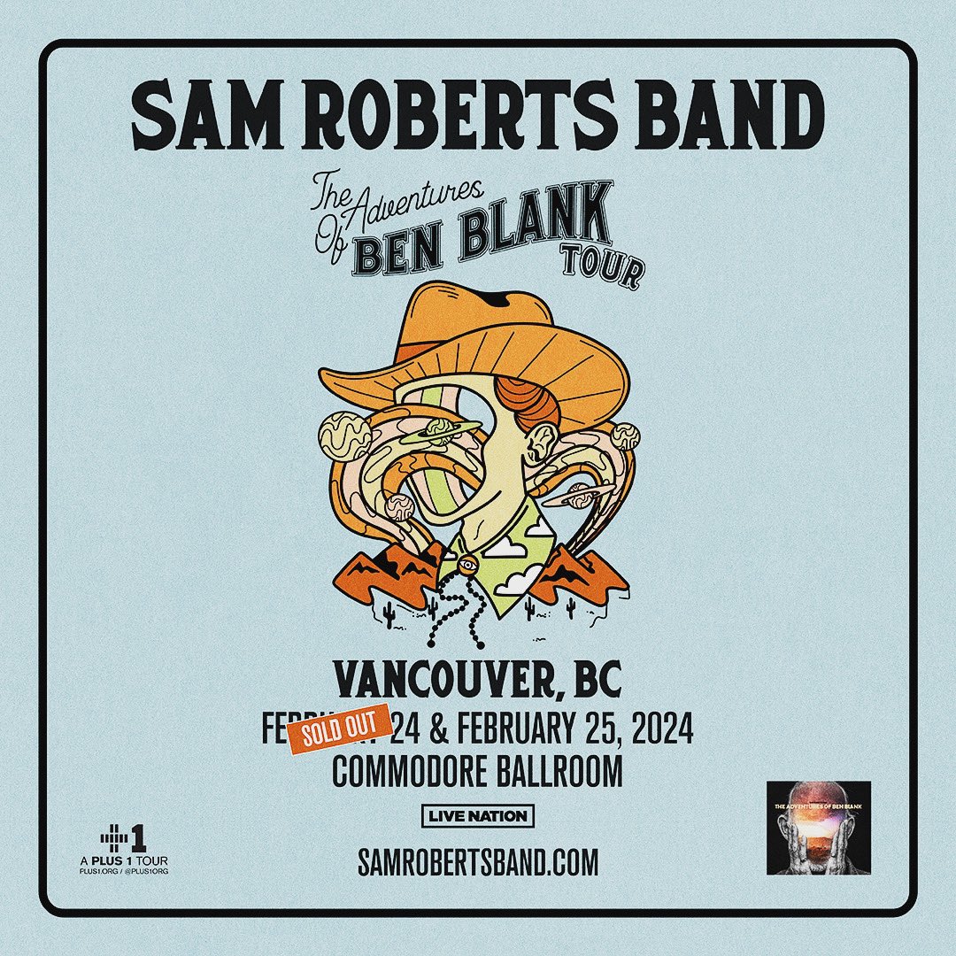 Vancouver! Second night added February 25… first night now sold out