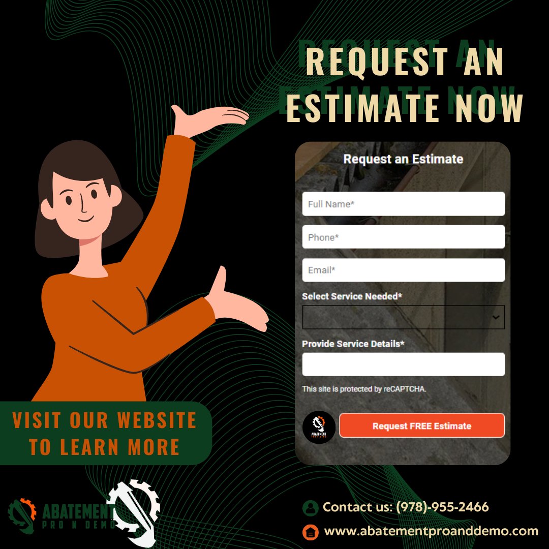 We make it easy and efficient on our website. Need a team asap? Click the link in our bio.

#asbestos #asbestosremoval #vermiculite #awareness #contractorlife #Massachusetts #lawrencemassachusetts #followforfollowback #demolition #demolitioncontractor #demolitionservices #disease