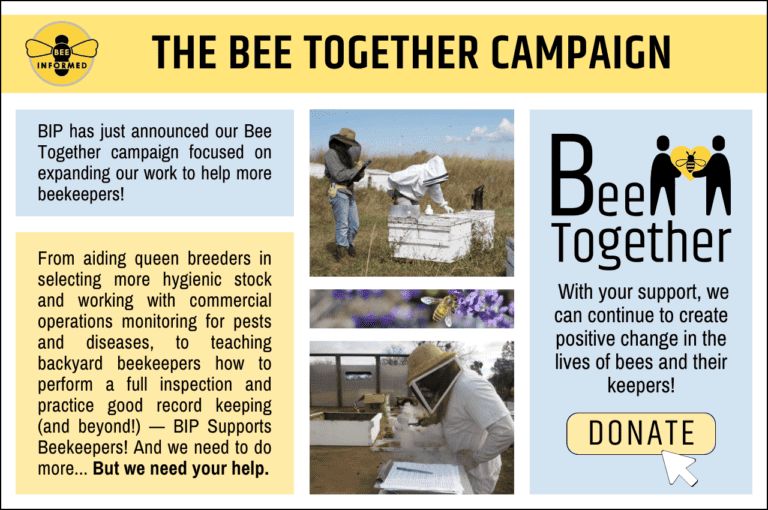 WE NEED TO DO MORE and we need to do it NOW! Our goal is to secure $1M by June to  amplify our efforts to improve honey bee health across the US. Your donation enables us to continue our work. beeinformed.org/support/bee-to…
#support #nonprofit #honeybees #beekeeping #fundraising #donate