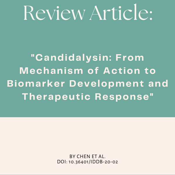 EditorsIddb's tweet image. #TBT in #IDDB : This 2020 review article by Chen et al. discusses Candidalysin - mechanism of action, biomarker development, and therapeutic response
doi.org/10.36401/IDDB-…
#Candidalysin #FungalInfection
@ZKozlakidis  @Innovativehci  @InnoJournals  @drrdwa