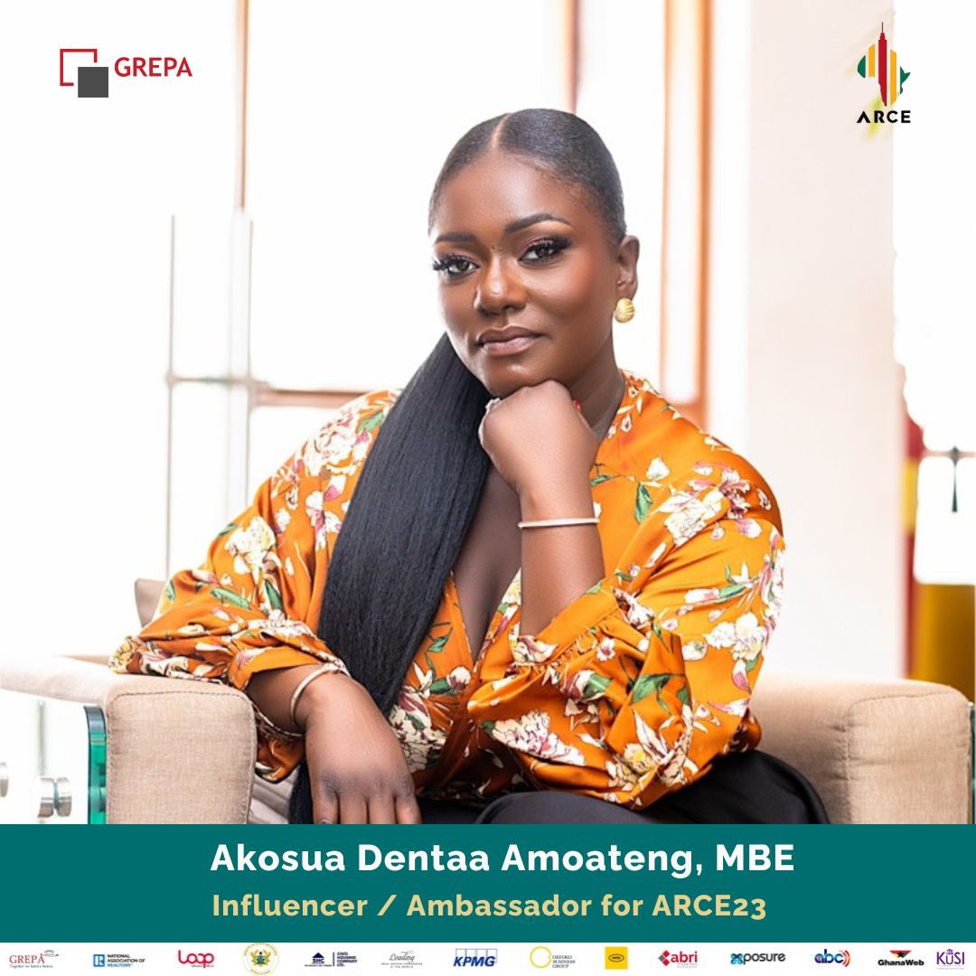 🌟 Exciting News!!! 🌟 I'm excited to announce that I'm joining forces with The Ghana Real Estate Professionals Association as their official Brand Ambassador for the Africa Real Estate Conference and Expo 2023!!!! 

The event is happening from the 13th -18th of October, 2023 at