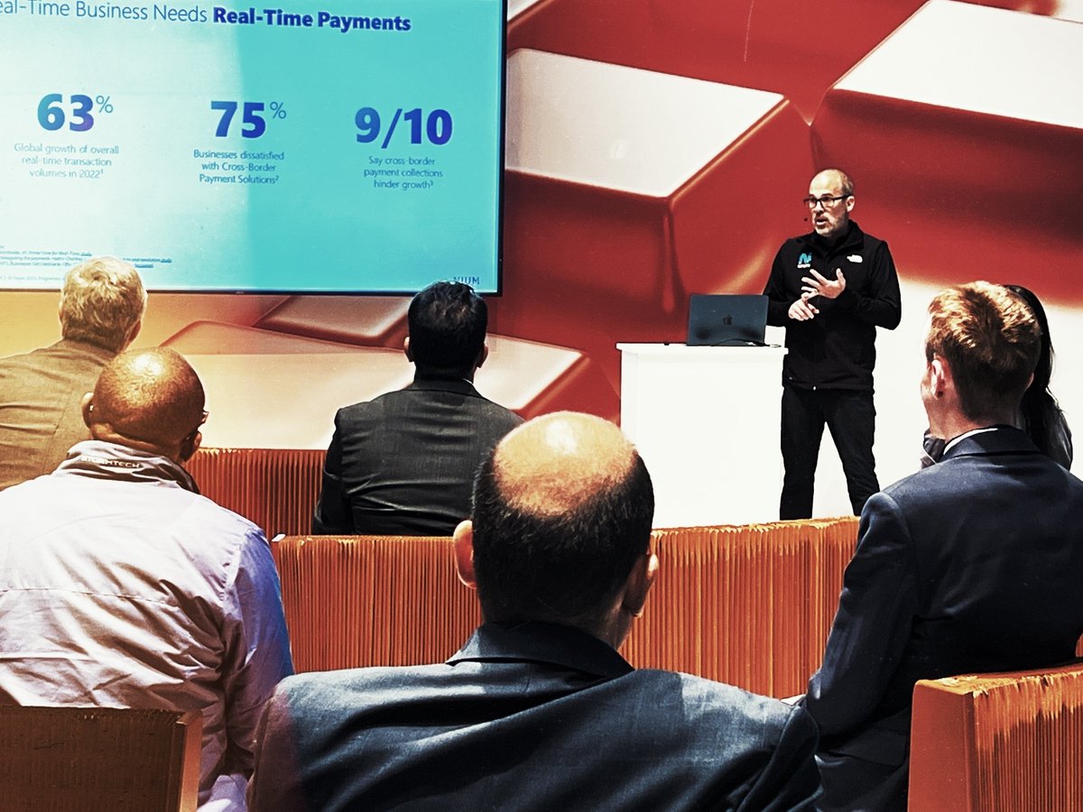 ⚡ What an incredible experience at @Sibos! Mike Bermingham, Nium Co-founder & CBO, spoke on modern payments, emphasizing the essential role of real-time #payments for banks and FIs to stay ahead of the curve. Learn more about Nium's payments solutions⬇️: lnkd.in/gYPeYu4n