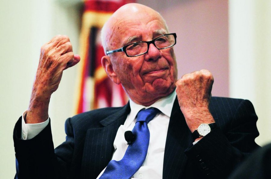 Rupert Murdoch and his son Lachlan should be banned from owning or operating a Media Company in the UK, USA and Australia.  

His lies, racism and anti-Democratic agenda have done more damage than any terrorist.  

RT if you agree.
