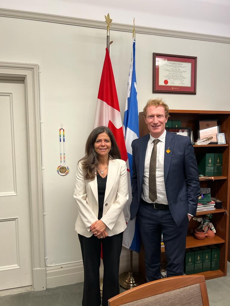 Delighted to meet with @MarcMillerVM this afternoon! We look forward to working closely together to support the needs of refugees and asylum-seekers in Canada 🇨🇦 and around the world 🌎.