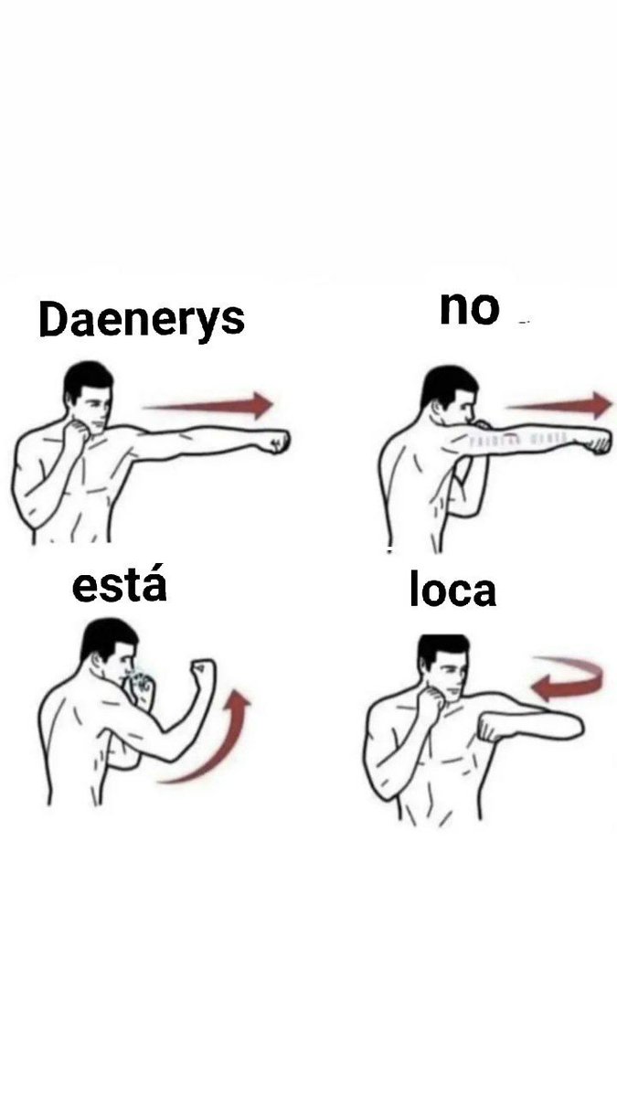 RedFate_'s tweet photo. Qué virulencia más riconuda se nos ofrece en esta entrega a cambio de soportar el mal rollo de Jorah con Dany 🙏🏻 En cuanto a lo de Viserys, aquí diré que soy #TeamBerta 🤔
Y traigo un meme que se creó a raíz de otros debates virulentos sobre Daenerys con doña Berta: https://t.co/oO1gNkzTJK
