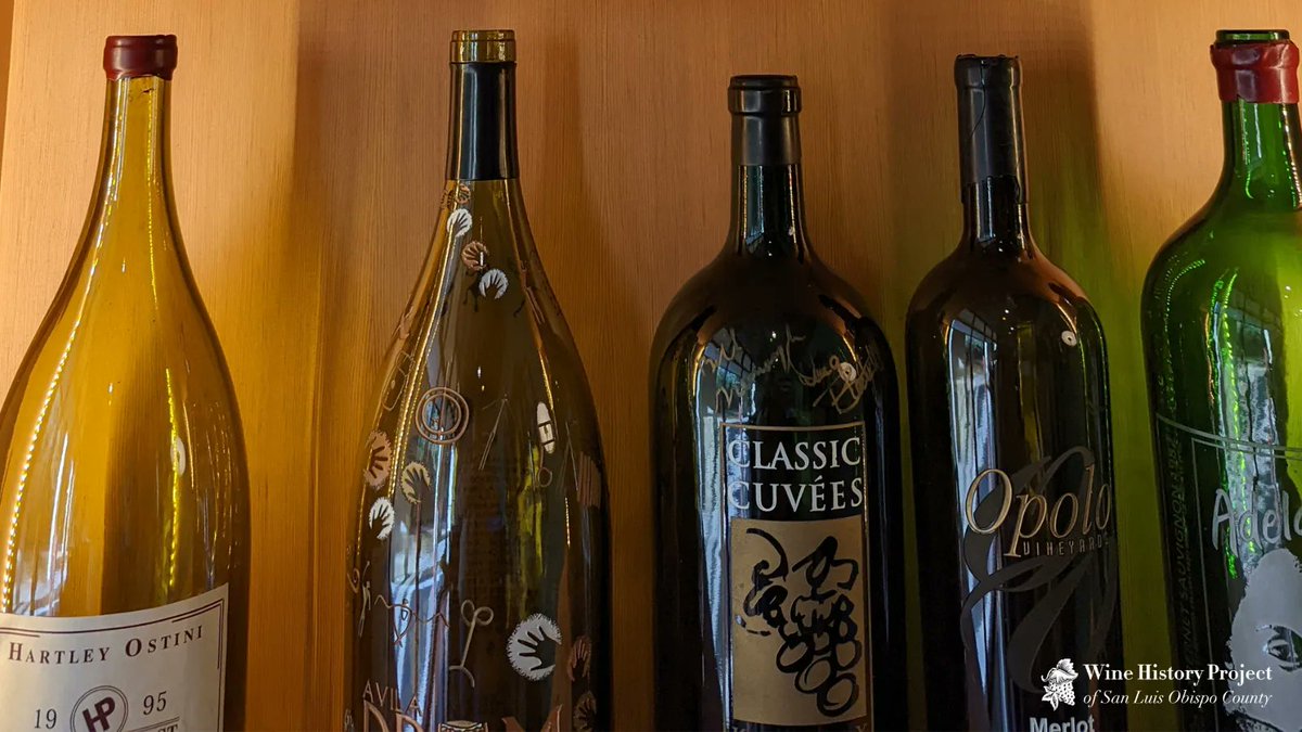 SLOWineHistory's tweet photo. We’re sharing wine history with future generations! We’ve donated most of our Wine Collection to the @CalPoly School of Viticulture. #PasoWine #SloWine #WineHistory https://t.co/Xi7cjcuHay