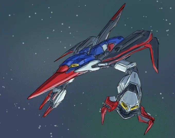 シロッコが運転するZガンダムです