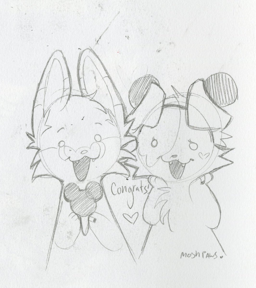 moshpaws's tweet photo. Congrats to @GalaxieCollie and blizzwolf !!! 💍🏰💕 https://t.co/OsBqvnwPaj
