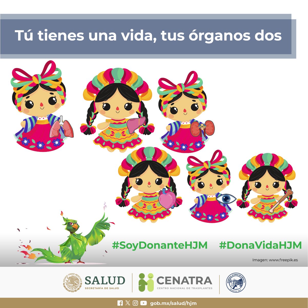 HospitalJuarezM's tweet photo. La cultura de la #Donación #SumaVida, sin donante no hay trasplante, este año el #HJM es sede de la conmemoración nacional del Día de la #Donación y el #Trasplante de Órganos y Tejidos. En coordinación con el #CENATRA trabajamos por una cultura de la donación. https://t.co/X6Ekr0DnGR