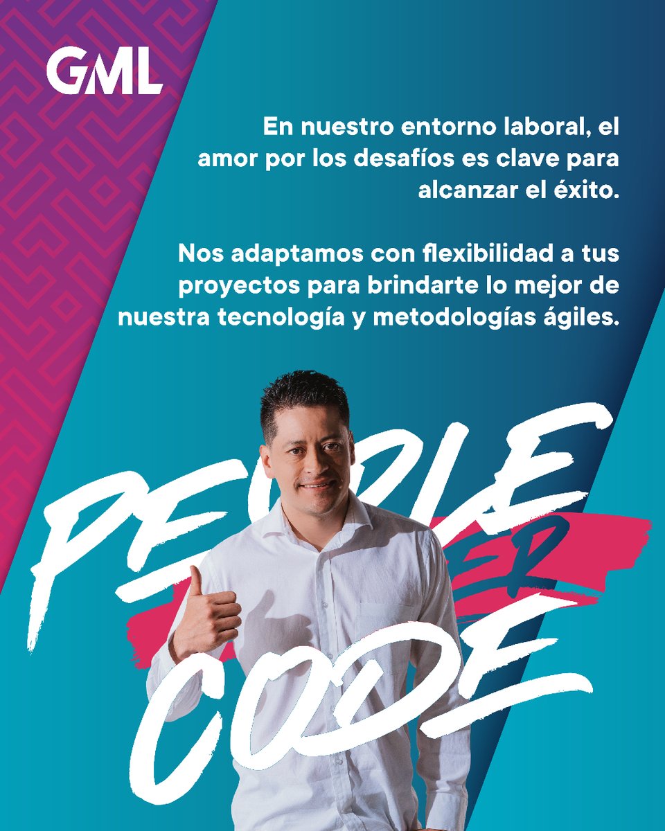 gmloficial's tweet image. Nuestra dedicación a superar desafíos es la llave del éxito. 💡👥

📲 Contáctanos en info@gmlsoftware.com o visita → gmlsoftware.com

#PeopleOverCode #GML #GMLSoftware #DesarrolloDeSoftware #Agile #FabricaDeSoftware #MetodologiasAgiles #ArquitecturaDeSoftware