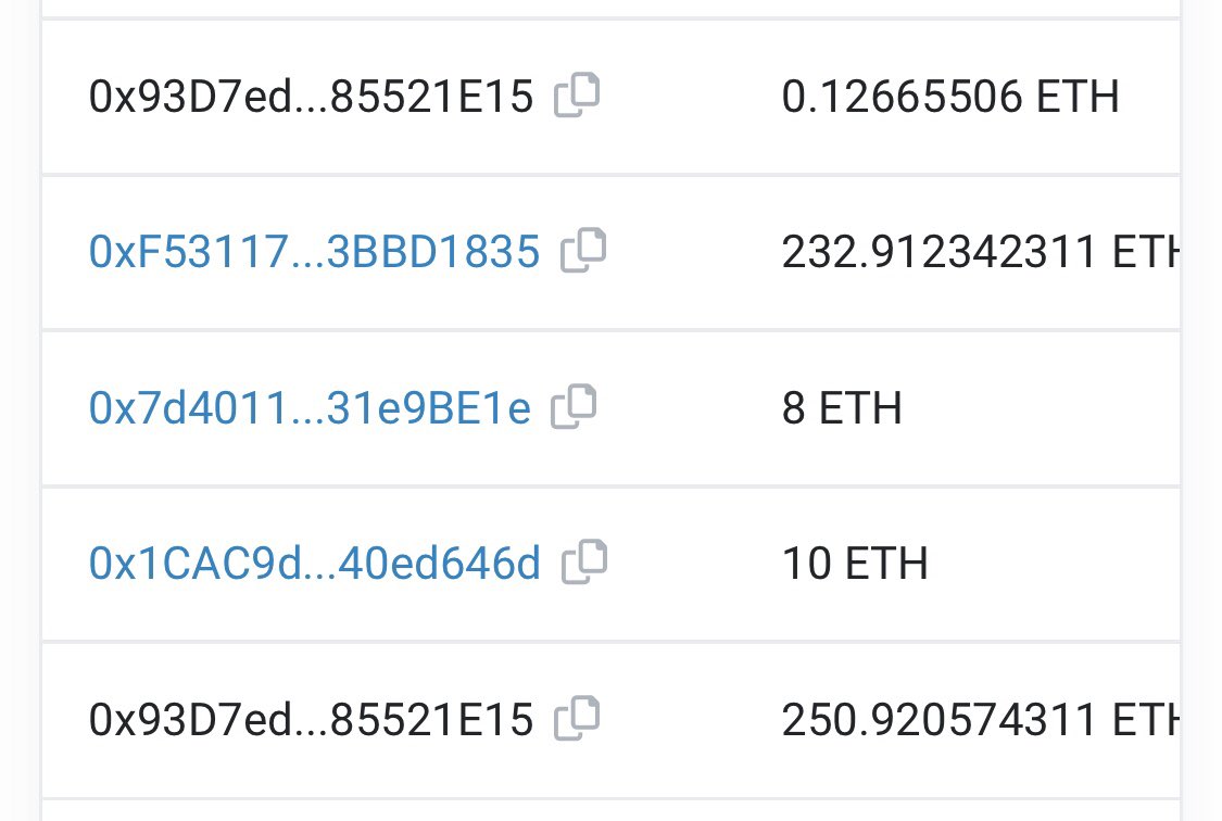 LexaproTrader's tweet photo. Gamble blind aped #D3F1 at 22k
Supposedly a rich dev - I know nothing else
https://t.co/uBvYmBXOhN https://t.co/FKYOBnqWdd