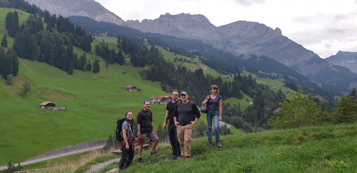 Kafka_project's tweet photo. Lab retreat day 2: team building with presentation of the research of each lab member and hiking again! This time we saw not only alpine salamanders but also grass snake and larval stages of alpine newts. https://t.co/70yl1XLJyF
