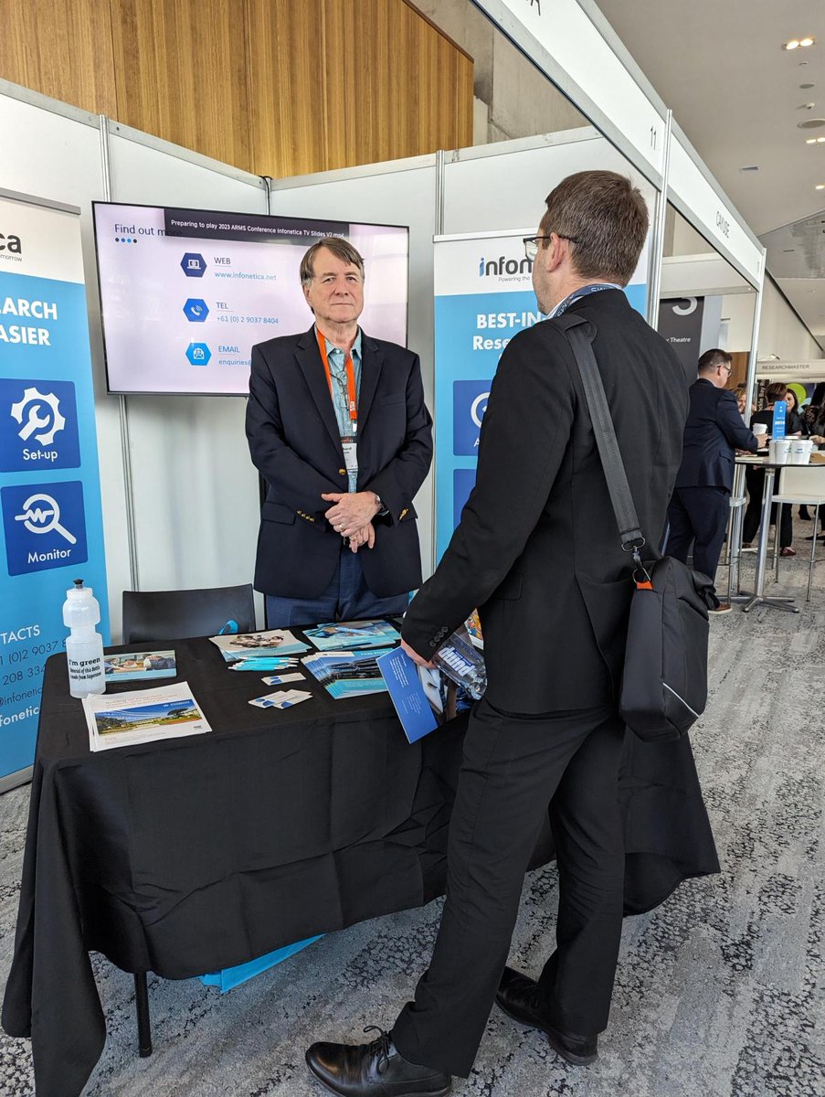 infonetica's tweet photo. Our new Ethics RM case study with @MonashUni got lots of thumbs up at #ARMS23. 

Delegate: “I’m so impressed that Monash reduced ethics review processing time by over 30%" 

Read it: https://t.co/Ix3EY30Cd5

Thanks again to @ARMSoa for a brilliant conference. 

See you next year! https://t.co/I63OS2s8sg