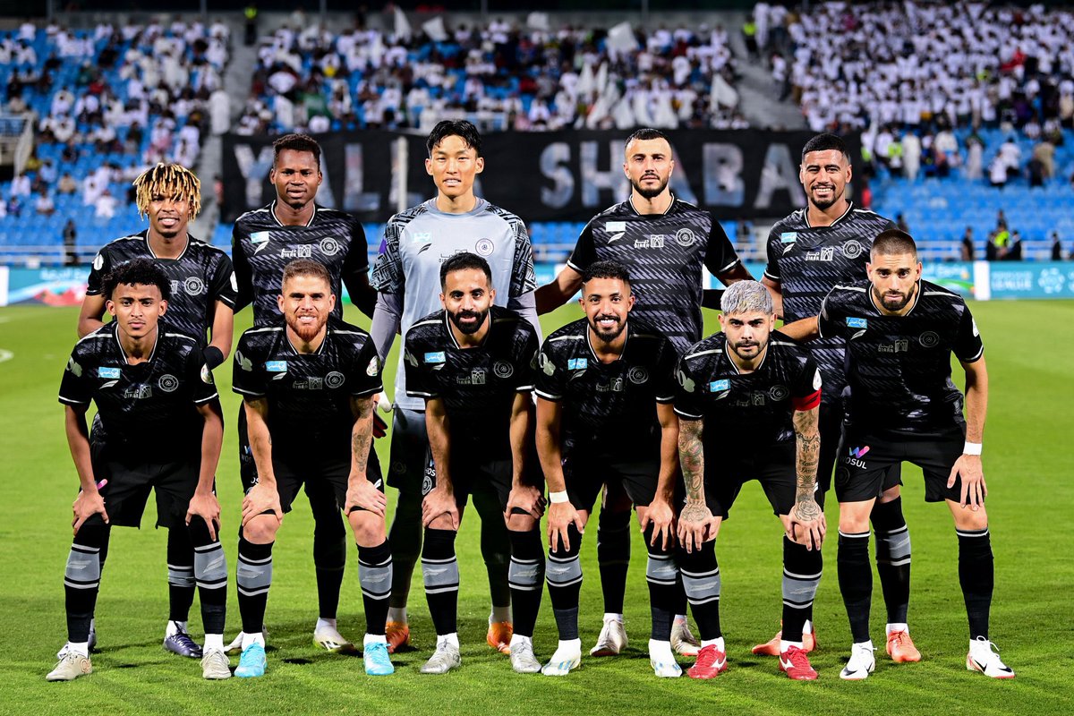 الحمدلله مبروكيين😍🤍🖤🤍🖤 @AlShababSaudiFC