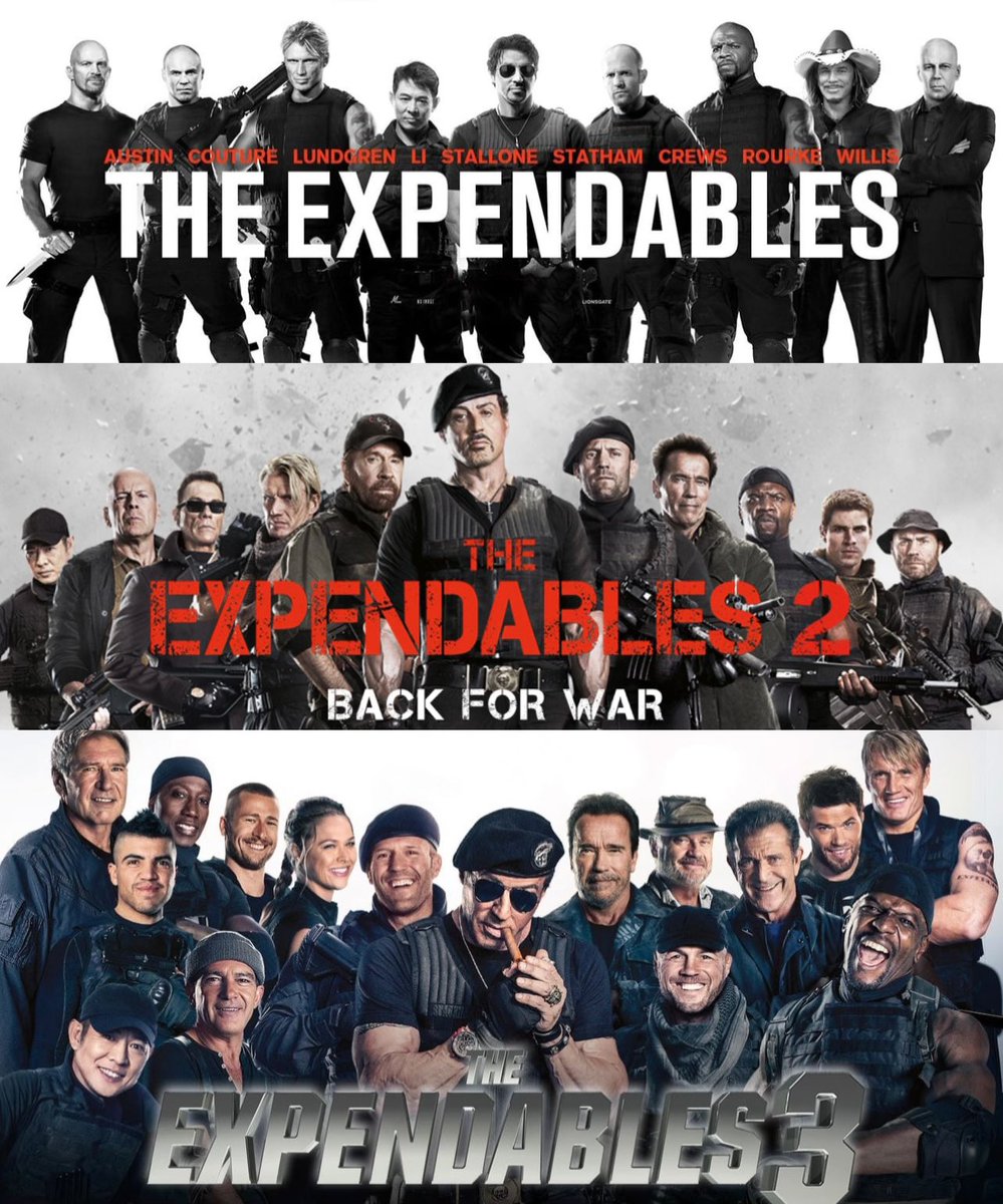 MovSto's tweet image. قبـل أن تشاهـد الجـزء الرابـع من فيلـم الأكشـن والإثـارة #Expendables في السينما.

نحب نقولك أن الجزء 1 و 2 و 3 من الفيلم أصبحت متوفرة للمشاهدة على نتفليكس. 🔥🔥🔥