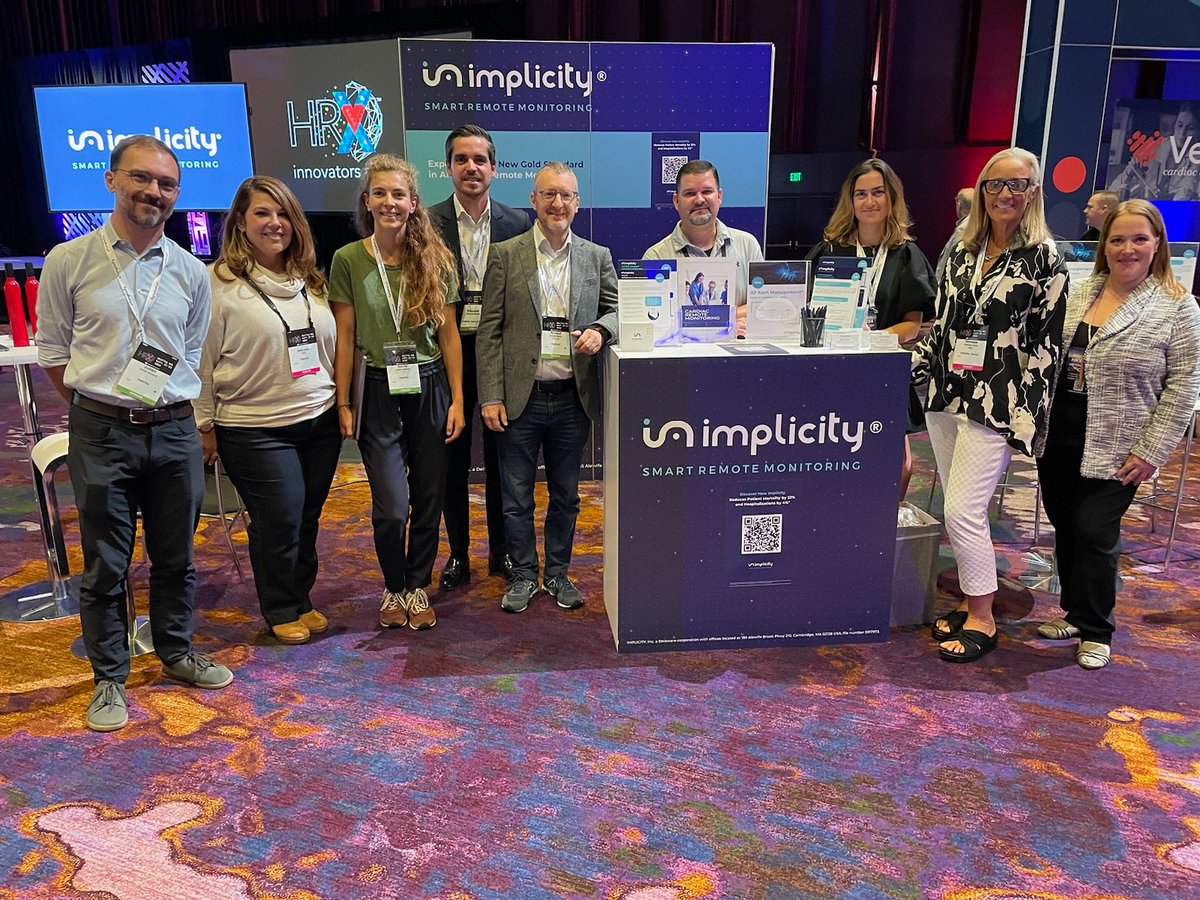 Our team is ready to go for <a href="/experienceHRX/">HRX</a>! Stop by and discover the gold standard in remote cardiac monitoring firsthand. #704 #hrx2023 #AI