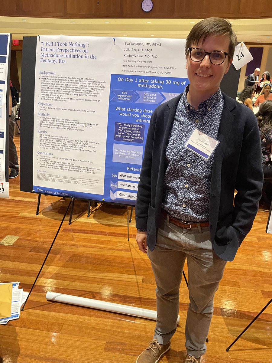Yale CHAMP Program (@yale_champions) on Twitter photo Check out <a href="/YaleIMed/">Yale Internal Medicine</a> #primarycare #CHAMPion, Dr. Eva DeLappe, presenting at the #LiberateMethadone conference. Be sure to stop by during today’s poster session! Check out <a href="/YaleIMed/">Yale Internal Medicine</a> #primarycare #CHAMPion, Dr. Eva DeLappe, presenting at the #LiberateMethadone conference. Be sure to stop by during today’s poster session!