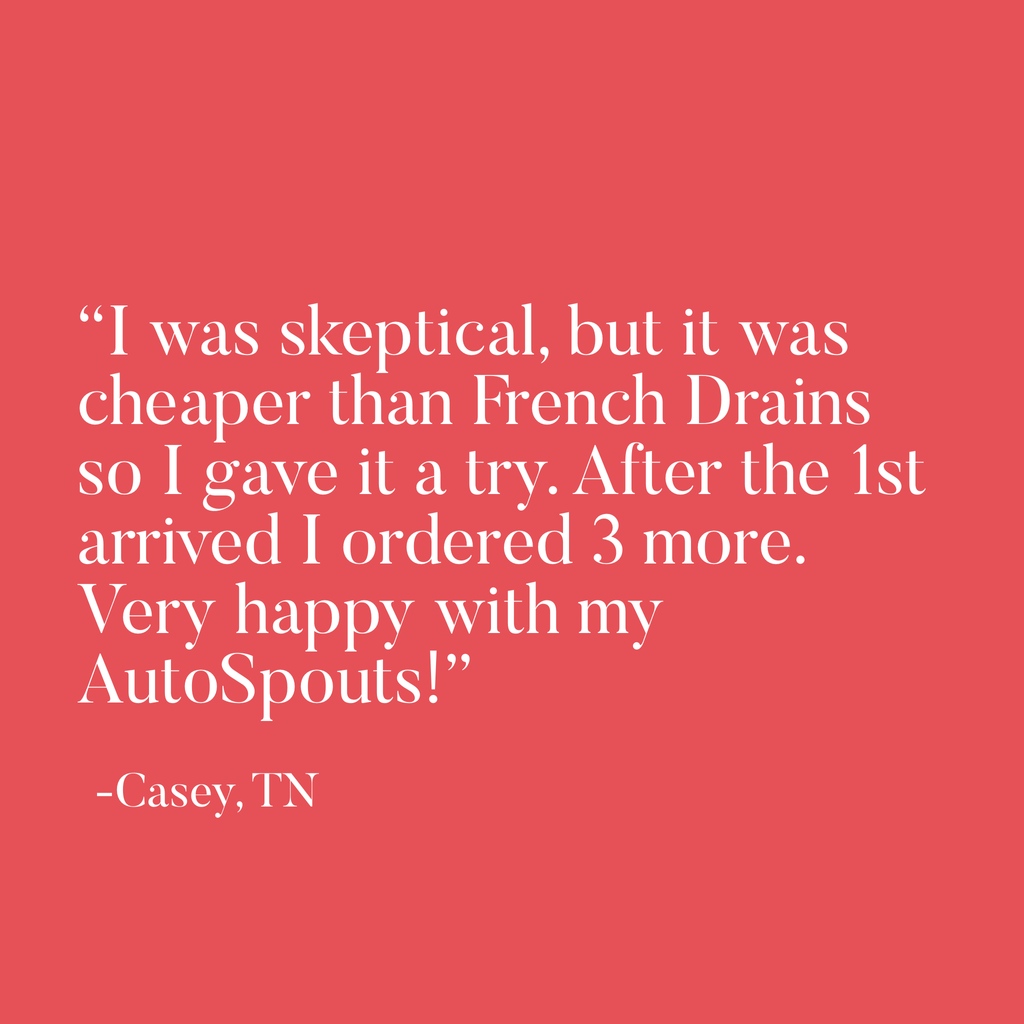 TheAutoSpout's tweet photo. We dare to live in a world where there is an AutoSpout on every downspout. Thanks for the love, Casey.
https://t.co/f5rJpFGjfk
#customerservice #reviews #feedback #recommendation #newproduct #productrecommendation #productinsider #dailycoolproducts #homeimprovement #tooloftheyear https://t.co/SkQfUHf1ma