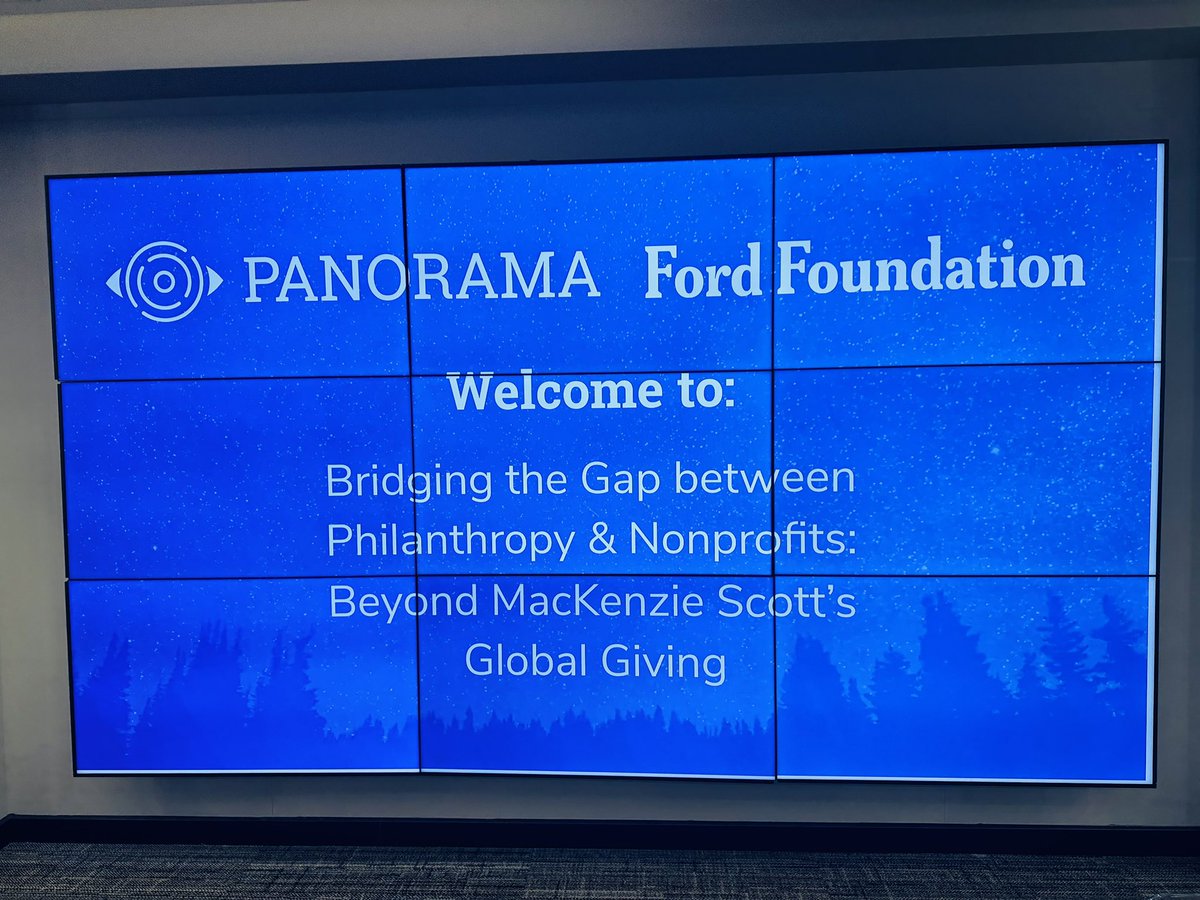 Trust is the key between philantropy and non profits , said by <a href="/beatriceonyang9/">beatrice onyango</a> from @segalfamilyfoundation during the UNGA side events : Bridging the Gap between Philanthropy &amp; Nonprofits:
Beyond MacKenzie Scott's Global Giving organized by #panorama and <a href="/fordfoundation/">Ford Foundation</a>