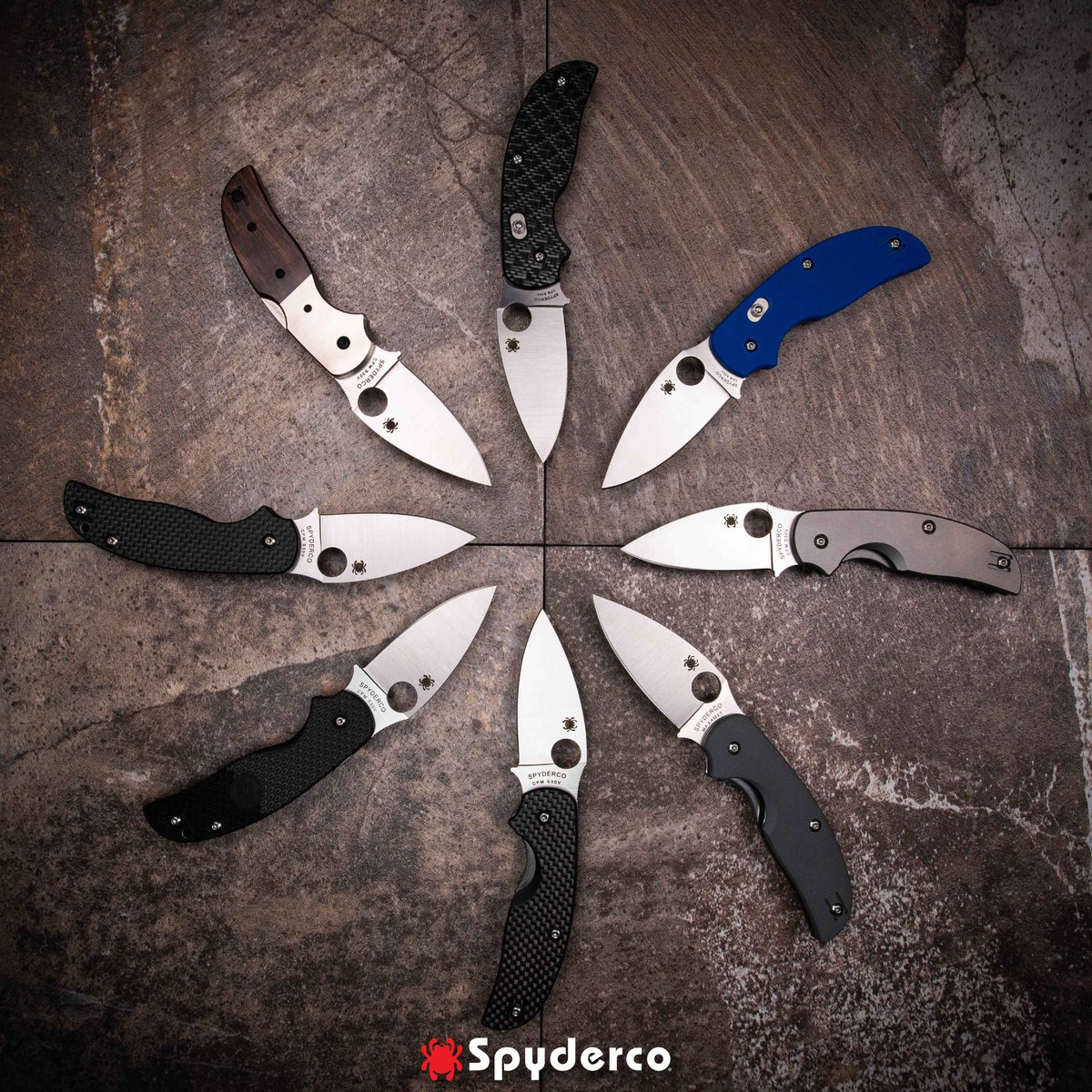 The #Sage Family uses the same folding knife design to honor different locking mechanisms & their innovative designers. Sales of these knives also help support the National Alzheimer's Association Denver, Colorado Chapter. What's your favorite Sage? #Spyderco #WorldAlzheimersDay
