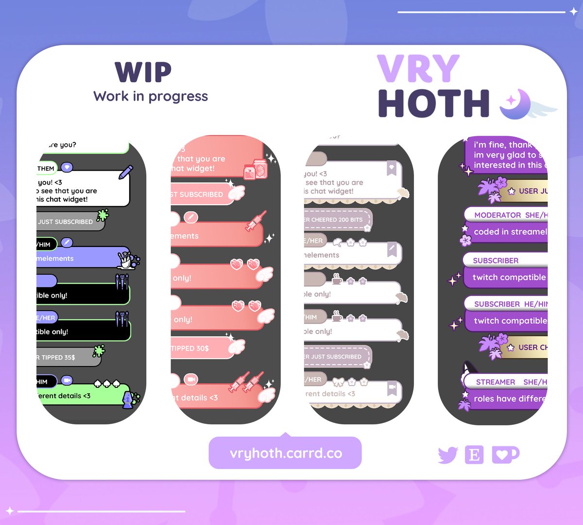 vryhoth's tweet photo. widget wips (✯◡✯) https://t.co/C2OzrAG625