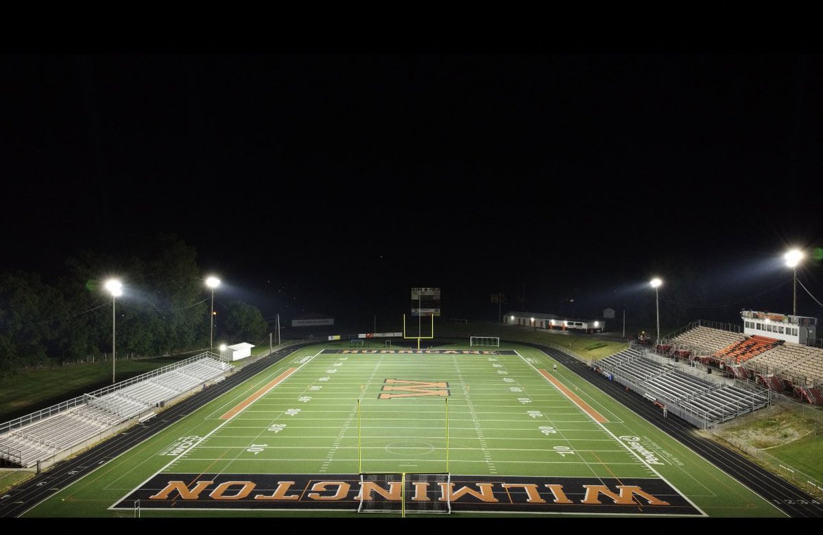 Game Information for tomorrow night
Kickoff-7:00
Gates will open at 5:45
Tickets can be purchased online or at the gate. 
Ticket link:  wilmingtoncityschools.com/athletics/home…
We recommend the online ticket so you can avoid the line. 
Go Cane!!