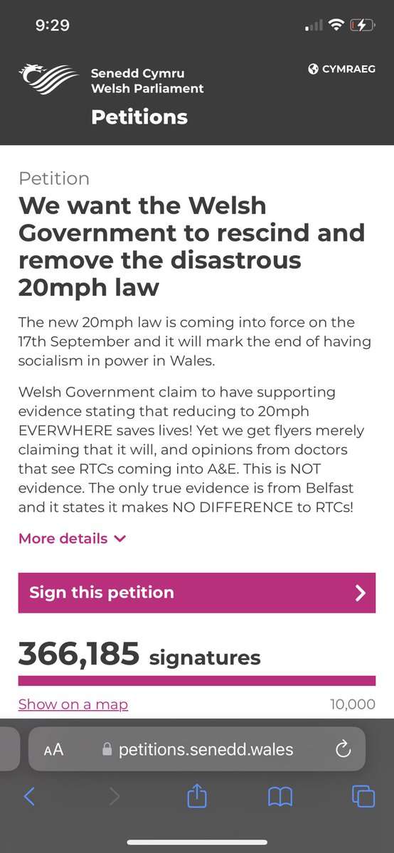 CC_Brampton's tweet photo. Lee in hot Waters for his idiotic introduction of a 20mph speed limit in Wales and a vote of NO confidence might soon be the nail in the coffin for him. ⚰️ #leewaters #20mphspeedlimit #protest #wales #Petition #dumblaws #voteofnoconfidence https://t.co/S8hiVgc67v