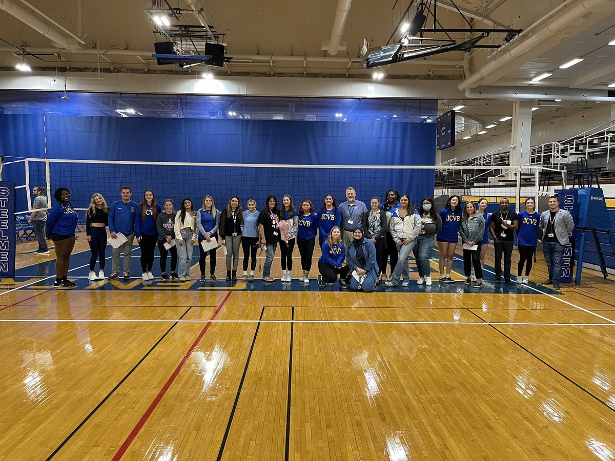 Coach P, myself, and other JC teachers were honored by our players for teacher’s appreciation night! Thank you to all the teachers that help inspire and support our student athletes!! #onward #teacherproud #steelmenproud